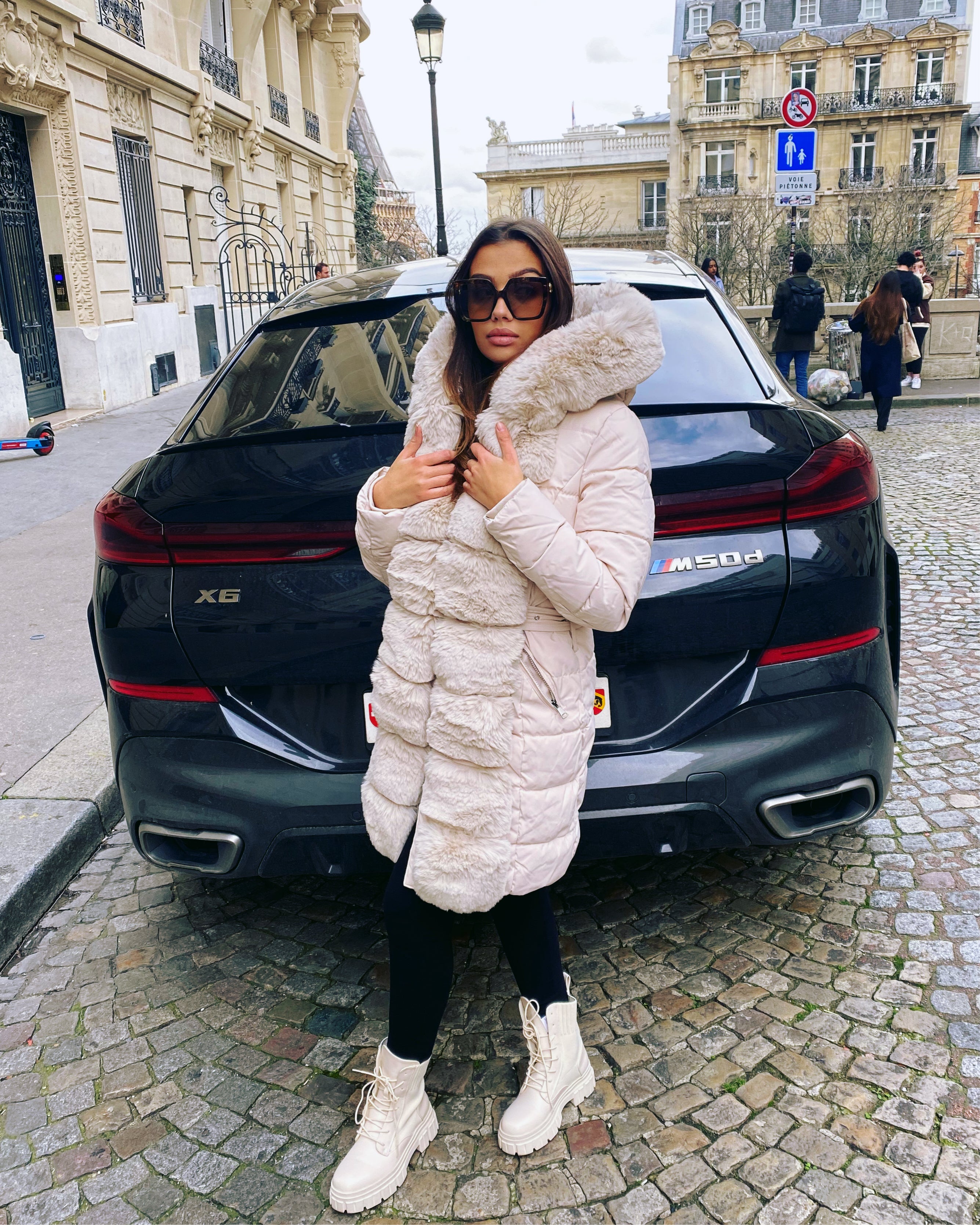 Naya doudoune fourrure vegan